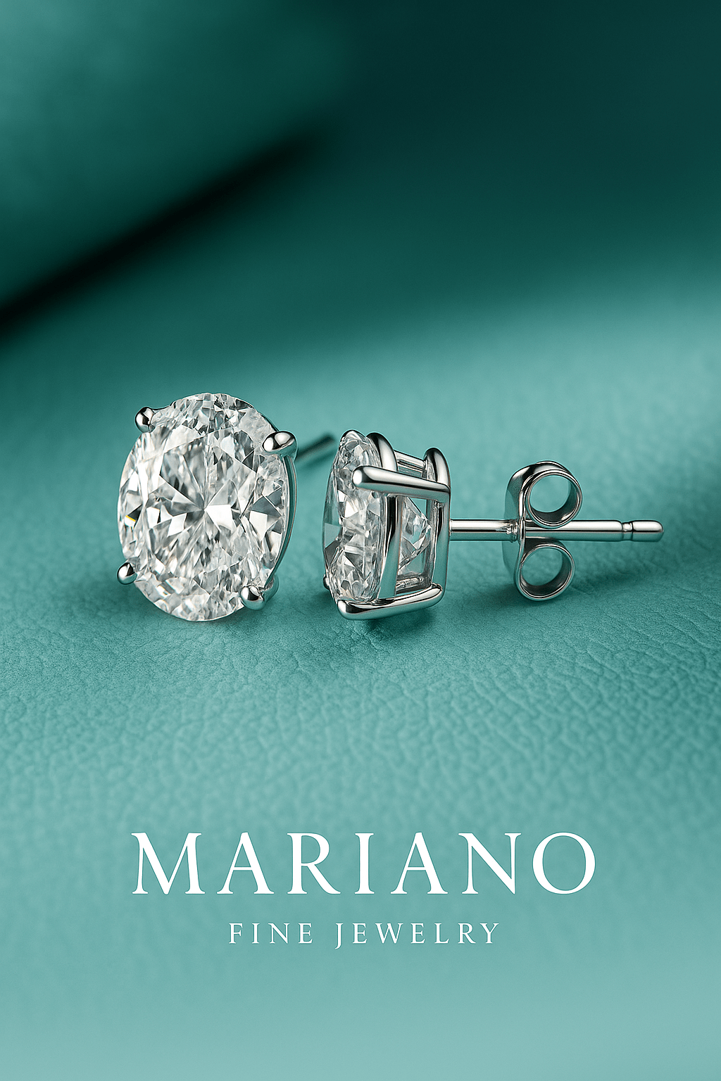 Rhea Oval Earrings