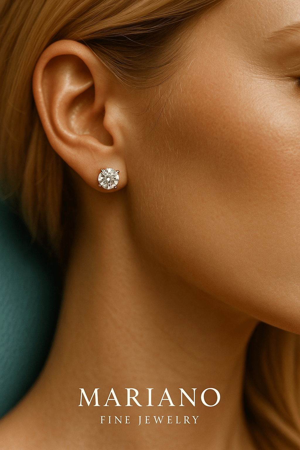 Rose Gold Classic Earrings