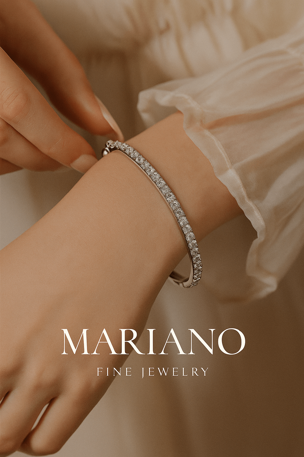 Tennis Bangle Bracelet