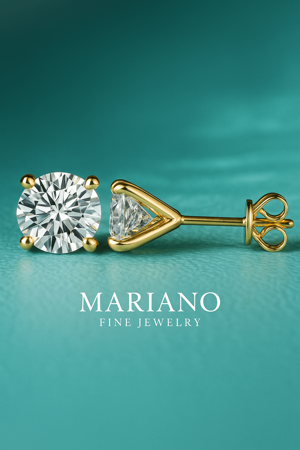 Yellow Gold Classic Earrings