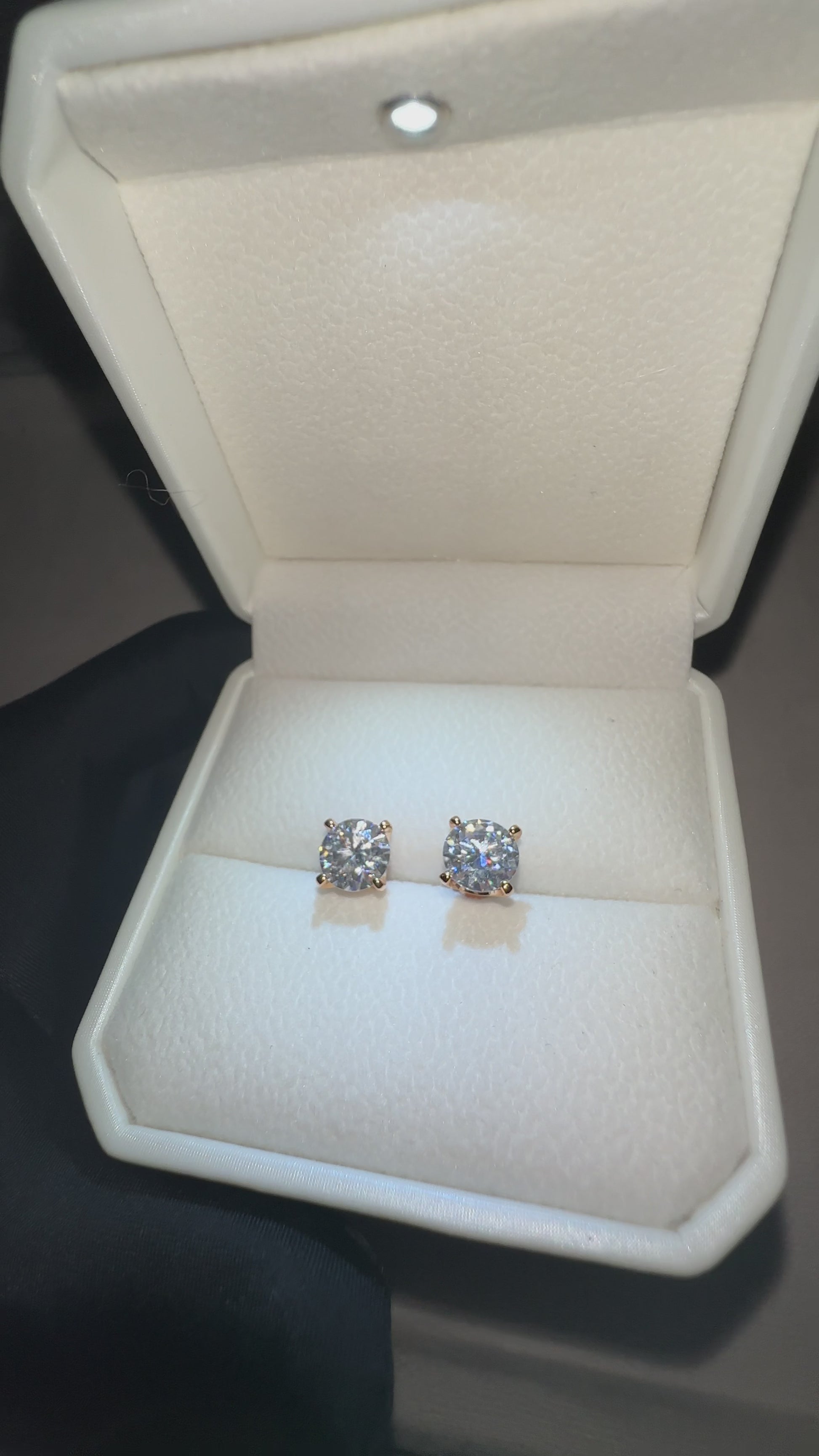 Rose Gold Classic Earrings